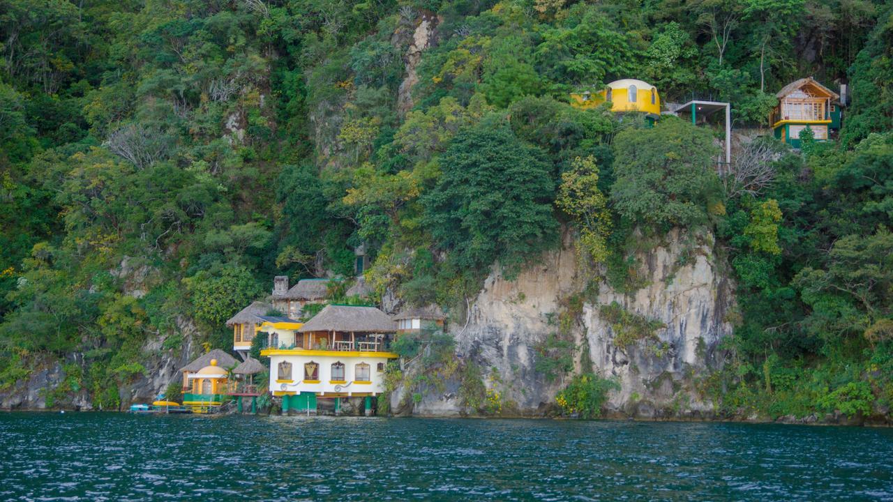 סנטה קתרינה פאלופו Kaalpul Atitlan Eco Hotel And Spa מראה חיצוני תמונה