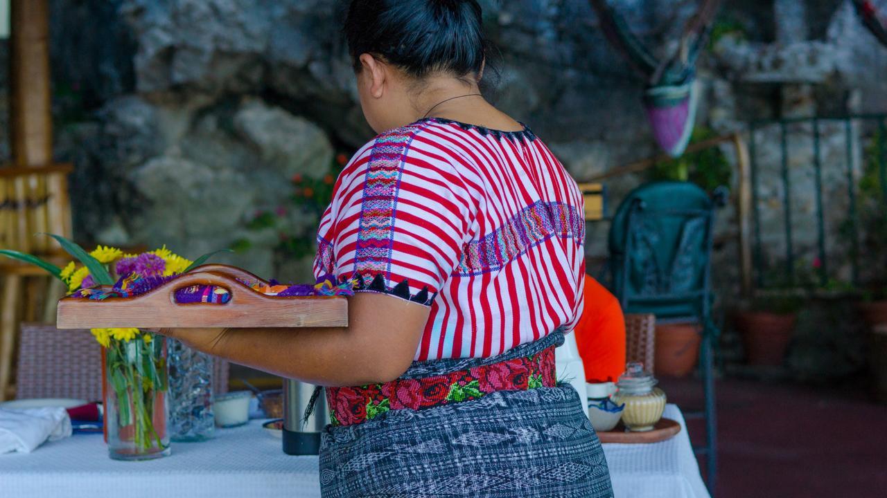 סנטה קתרינה פאלופו Kaalpul Atitlan Eco Hotel And Spa מראה חיצוני תמונה